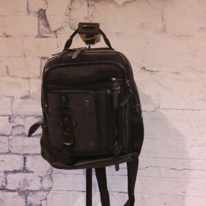 Black Men's Backpack